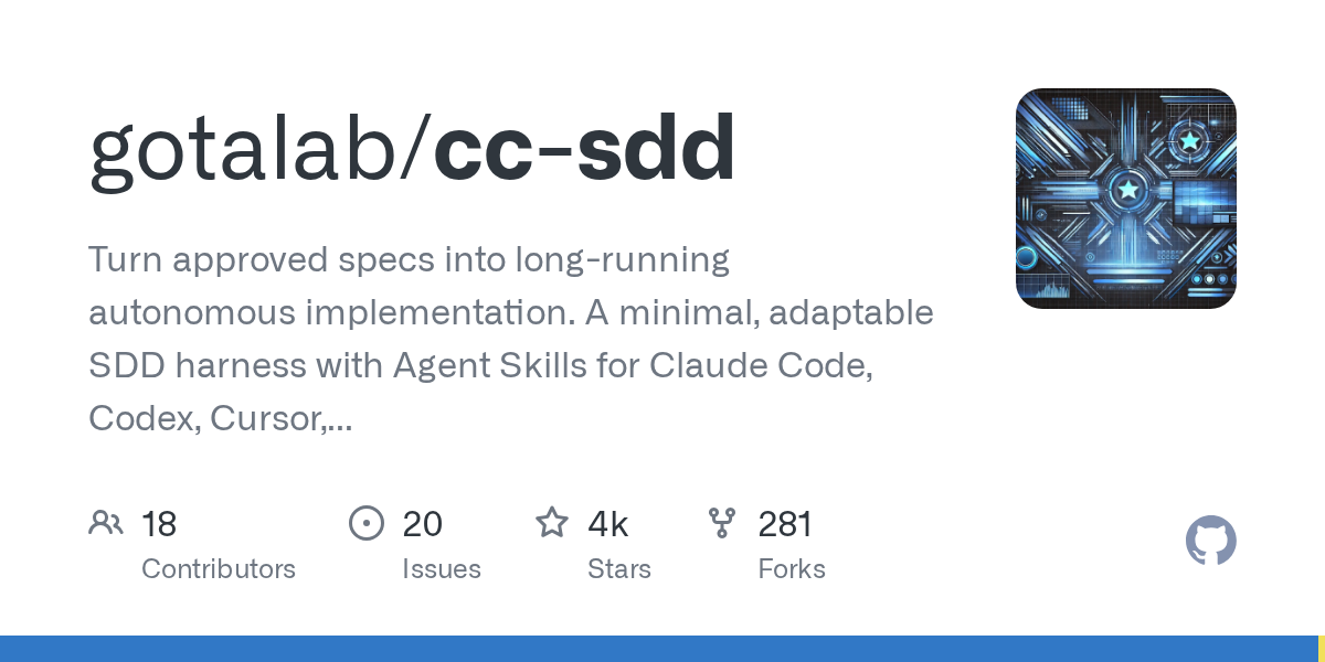 gotalab/cc-sdd Screenshot preview