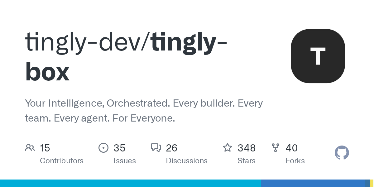 tingly-dev/tingly-box Screenshot preview
