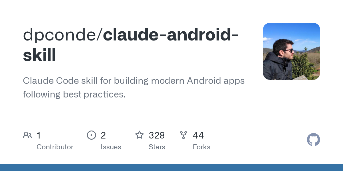 dpconde/claude-android-skill Screenshot preview