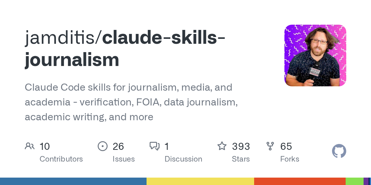 jamditis/claude-skills-journalism Screenshot preview