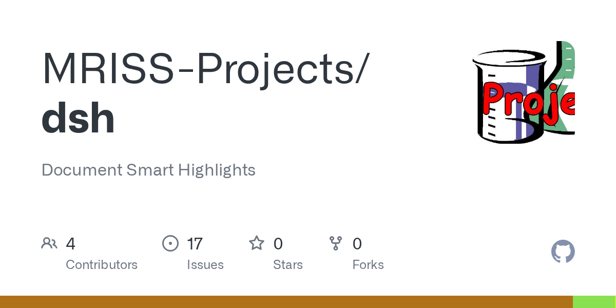 MRISS-Projects/dsh Screenshot preview