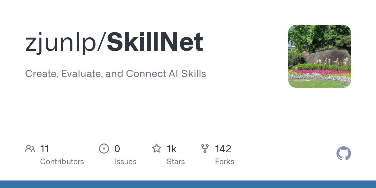 zjunlp/SkillNet Screenshot preview