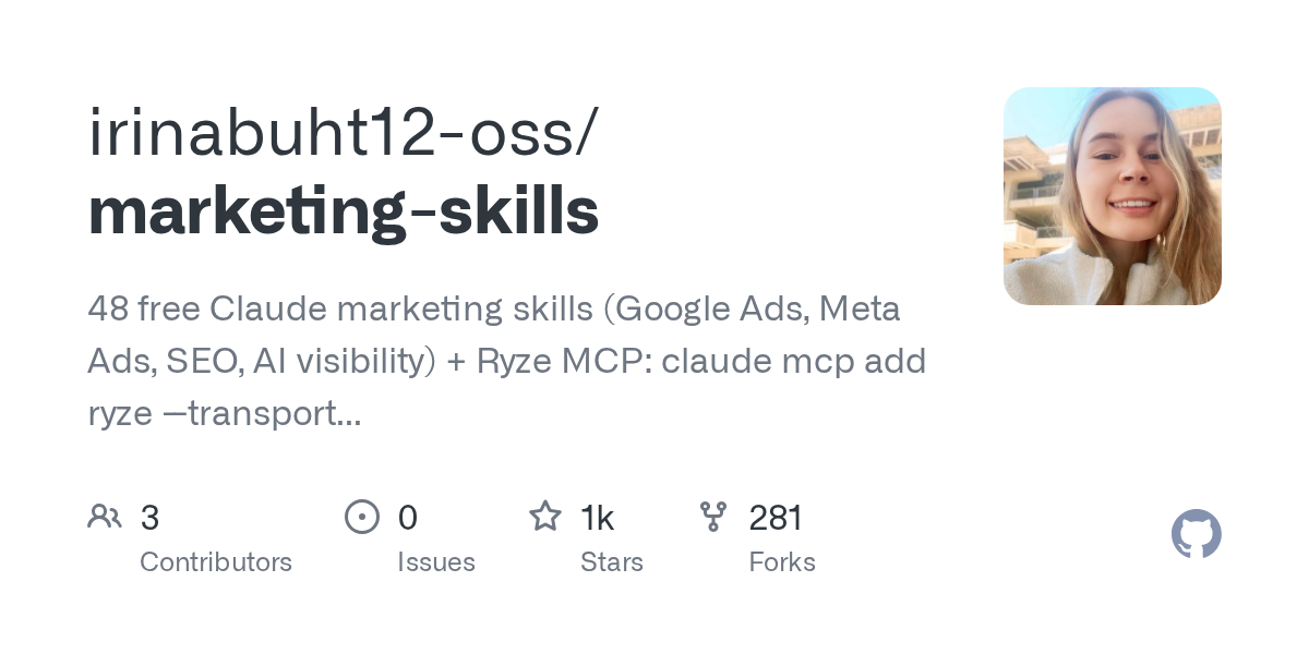 irinabuht12-oss/marketing-skills Screenshot preview
