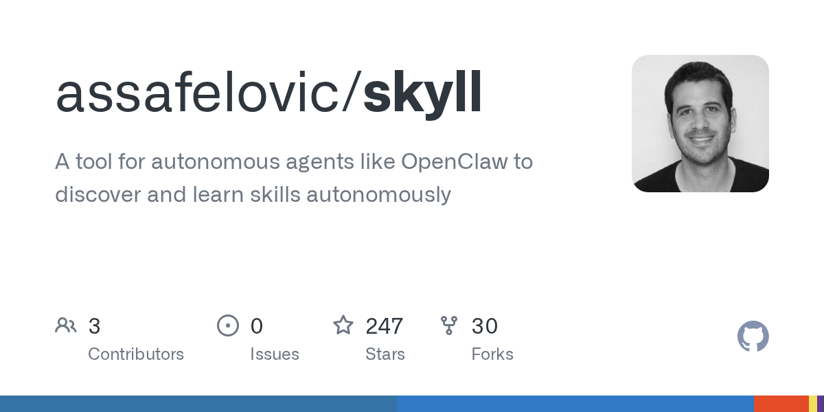 assafelovic/skyll Screenshot preview