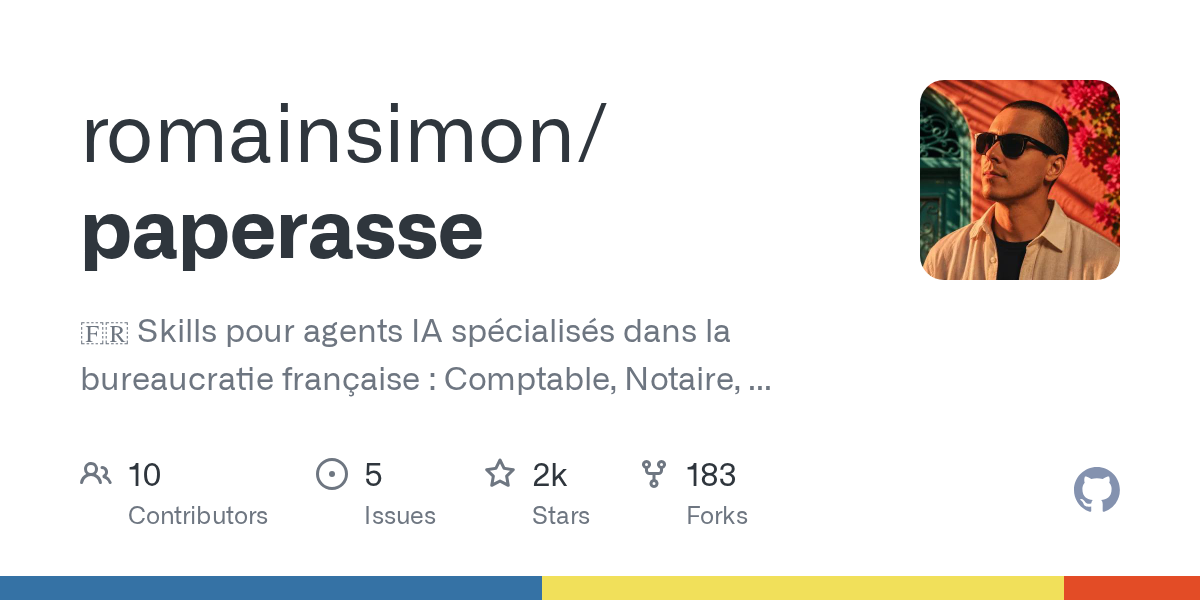 romainsimon/paperasse Screenshot preview