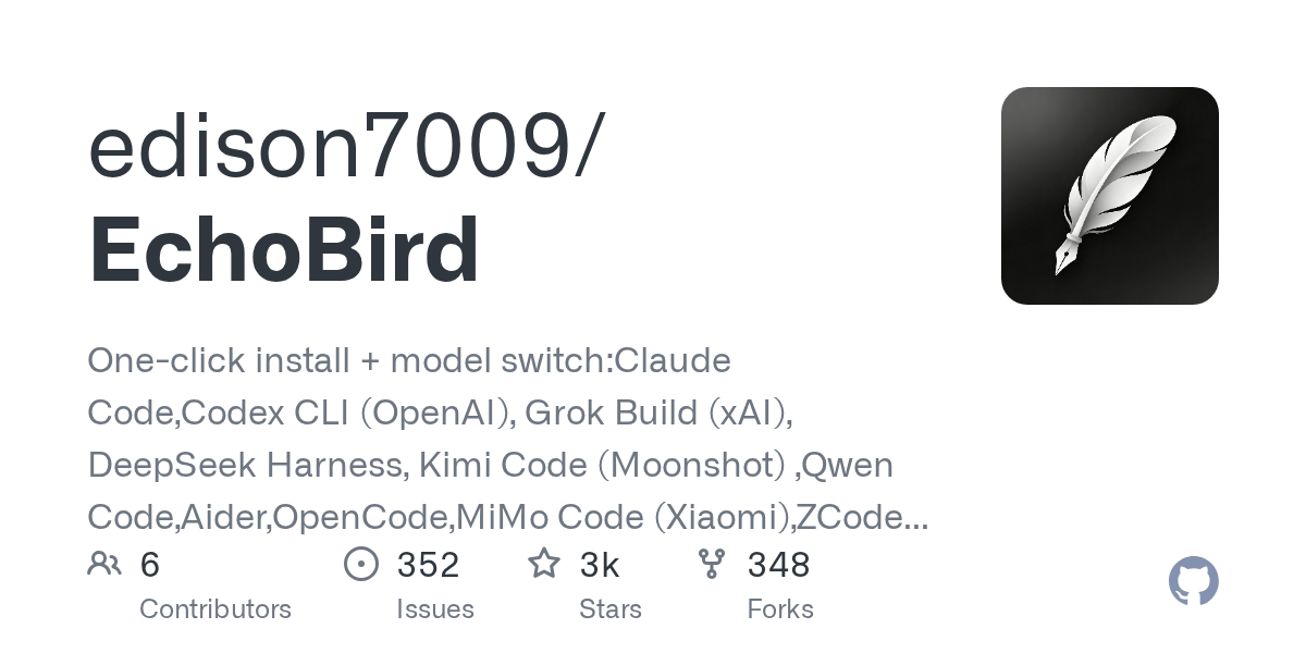 edison7009/EchoBird Screenshot preview