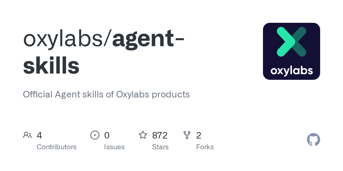 oxylabs/agent-skills Screenshot preview