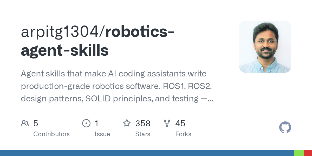 arpitg1304/robotics-agent-skills Screenshot preview