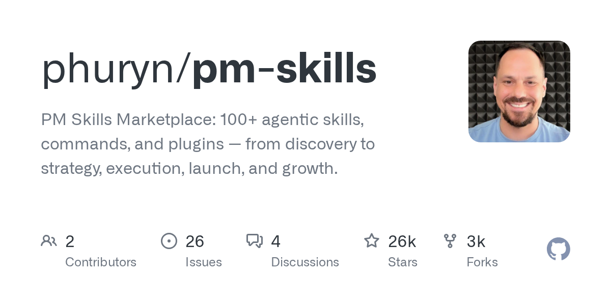 phuryn/pm-skills Screenshot preview