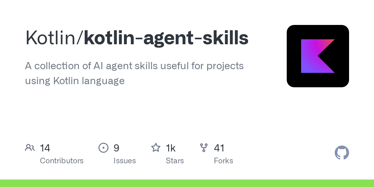 Kotlin/kotlin-agent-skills Screenshot preview