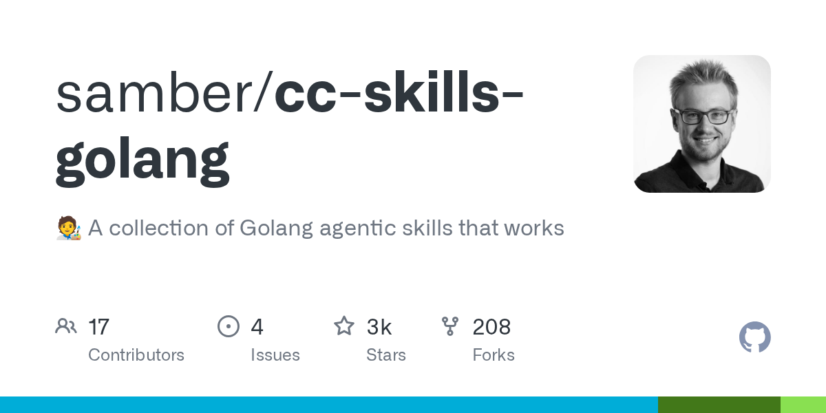 samber/cc-skills-golang Screenshot preview