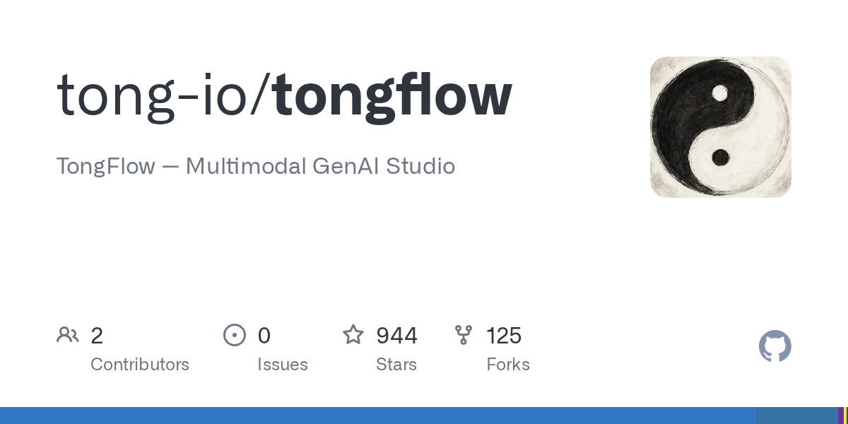 tong-io/tongflow Screenshot preview