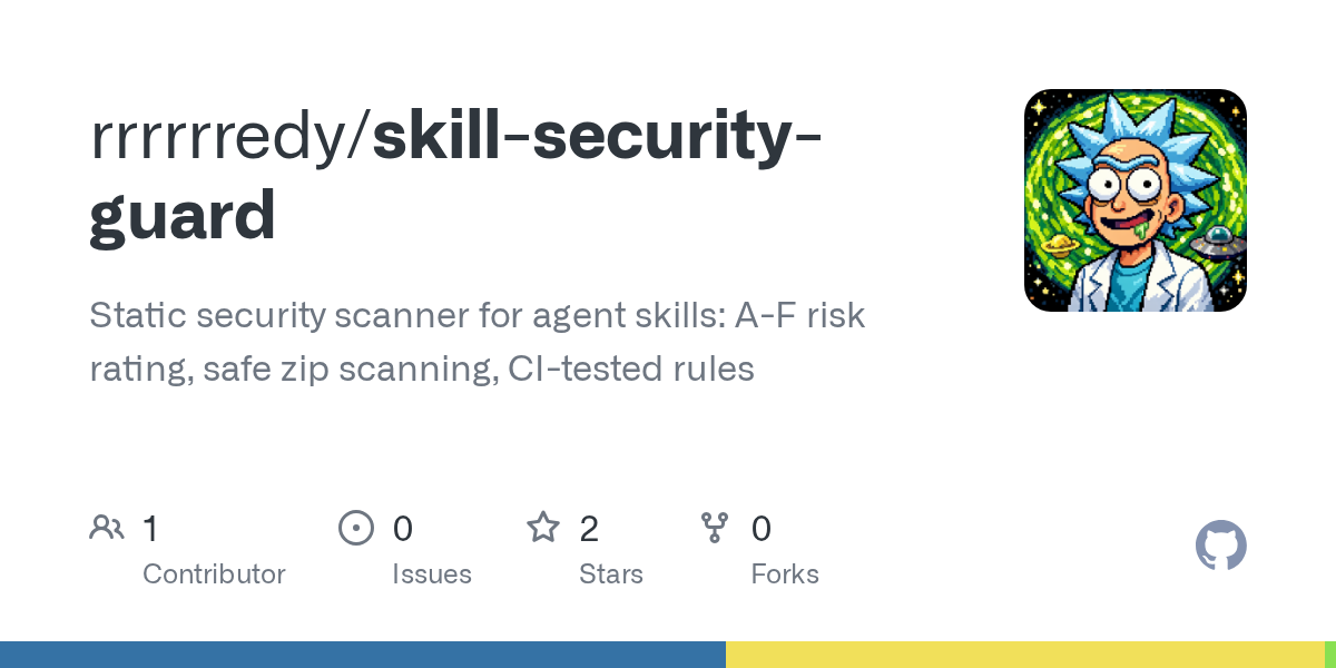rrrrrredy/skill-security-guard Screenshot preview