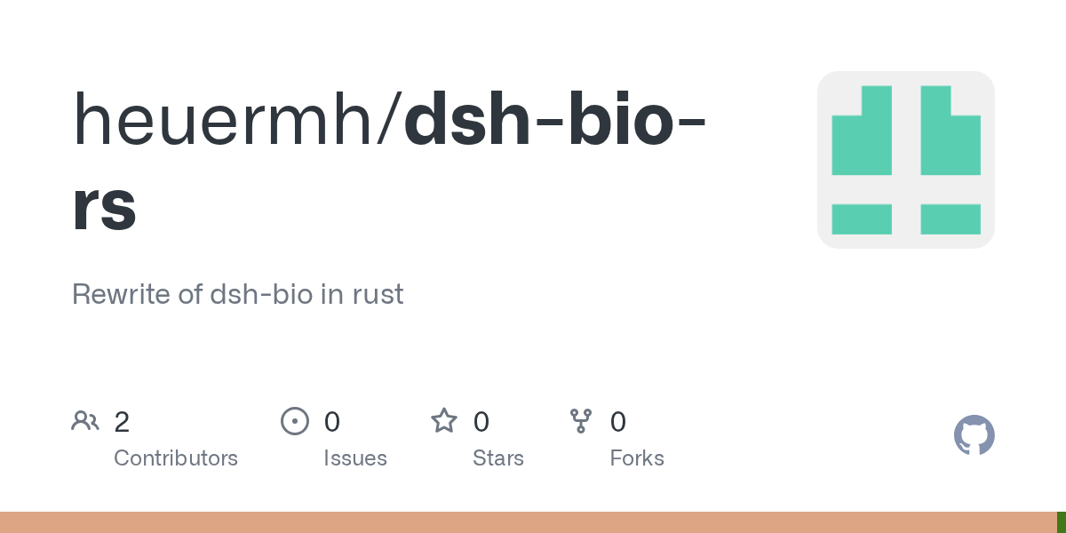 heuermh/dsh-bio-rs Screenshot preview