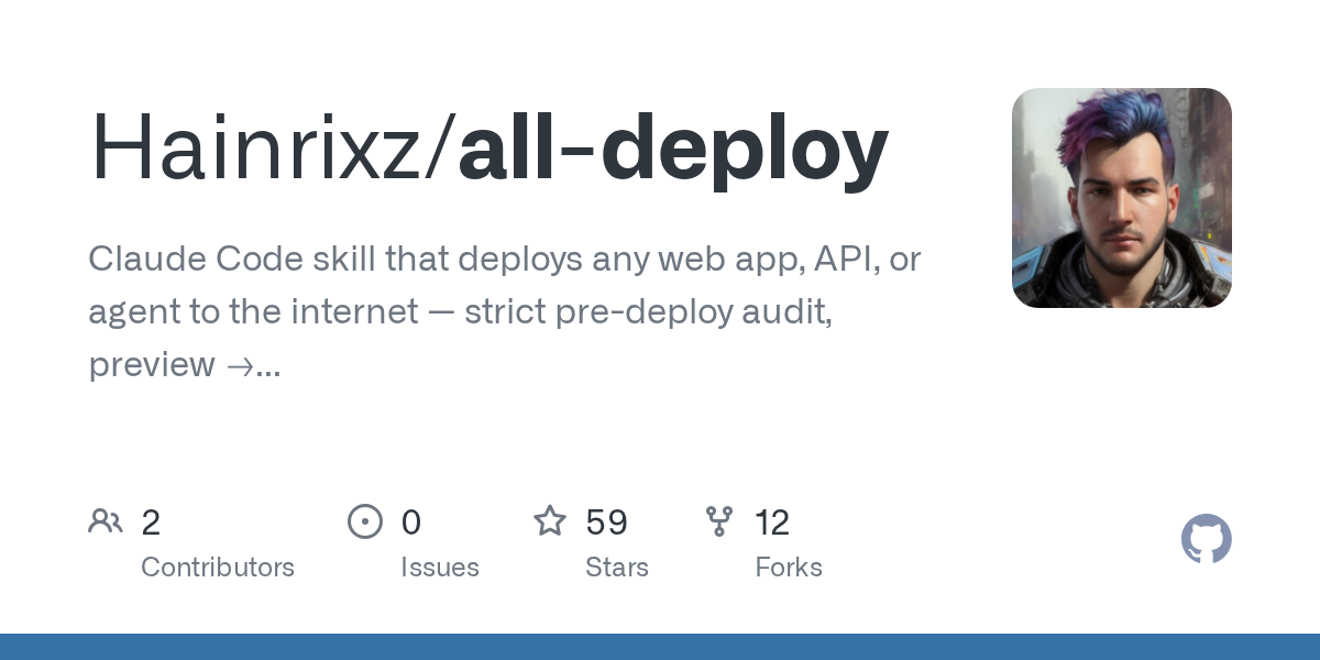Hainrixz/all-deploy Screenshot preview