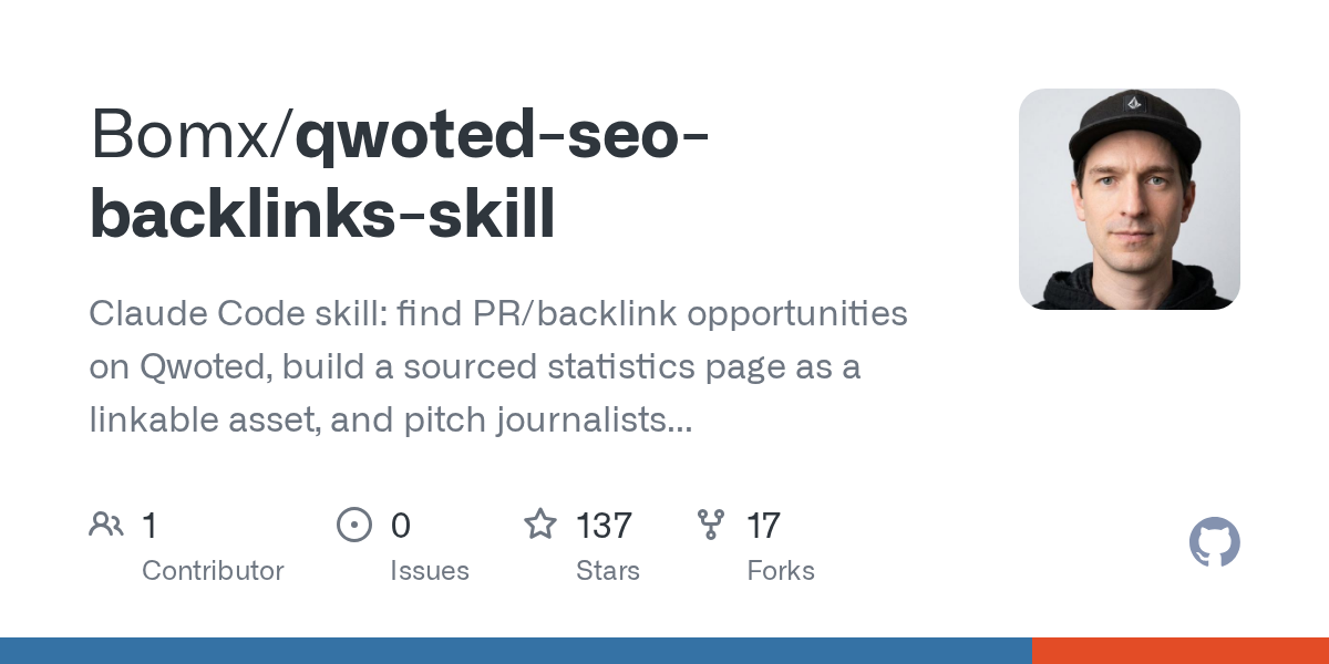 Bomx/qwoted-seo-backlinks-skill Screenshot preview