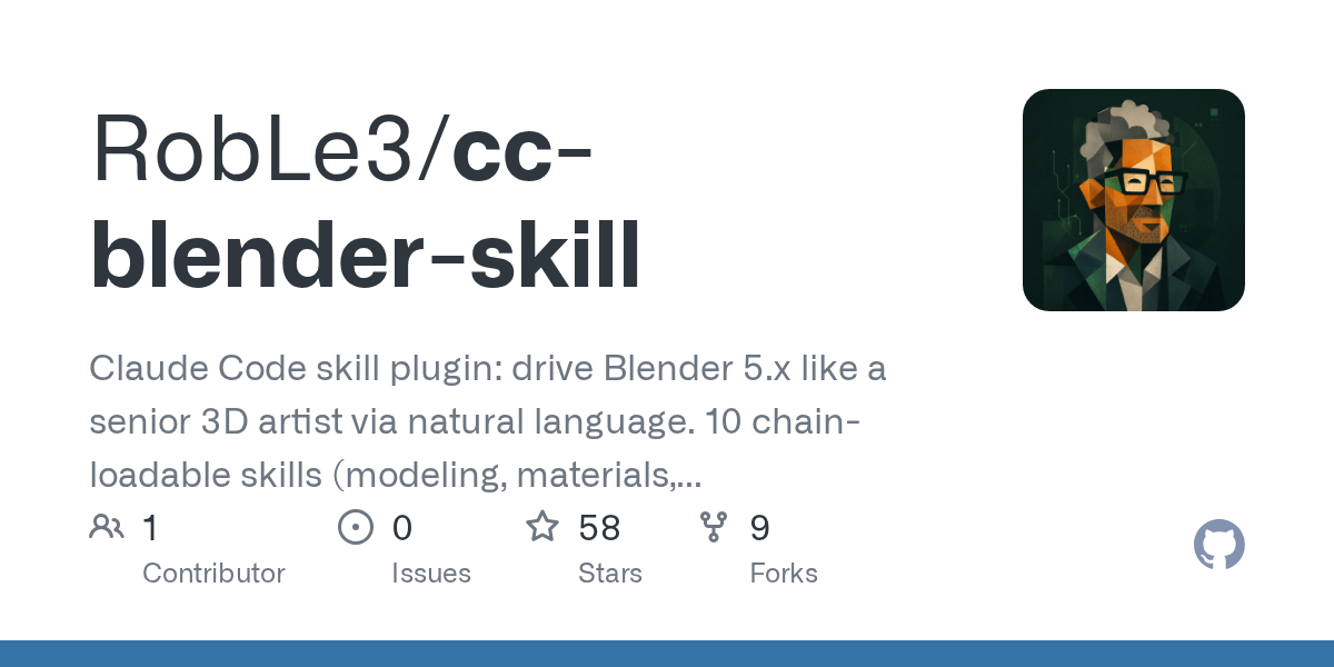 RobLe3/cc-blender-skill Screenshot preview