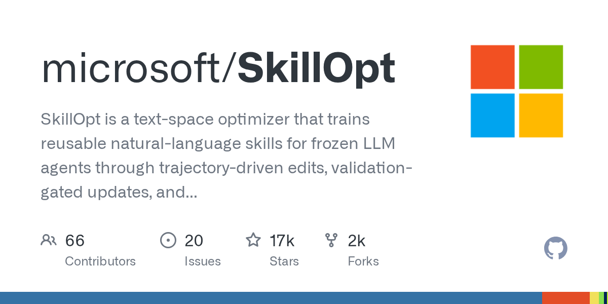 microsoft/SkillOpt Screenshot preview