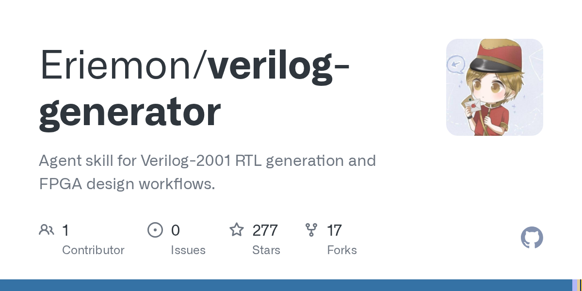 Eriemon/verilog-generator Screenshot preview