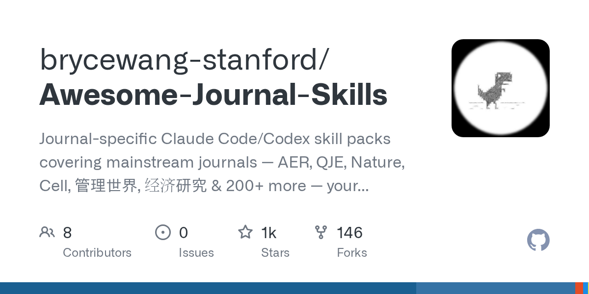 brycewang-stanford/Awesome-Journal-Skills Screenshot preview
