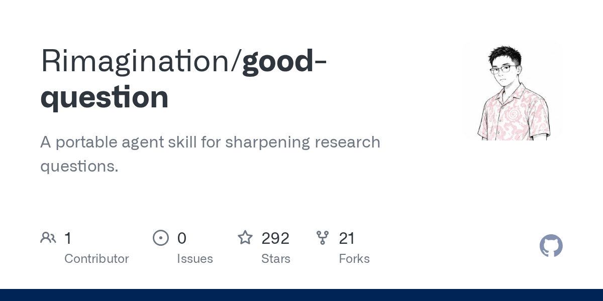Rimagination/good-question Screenshot preview