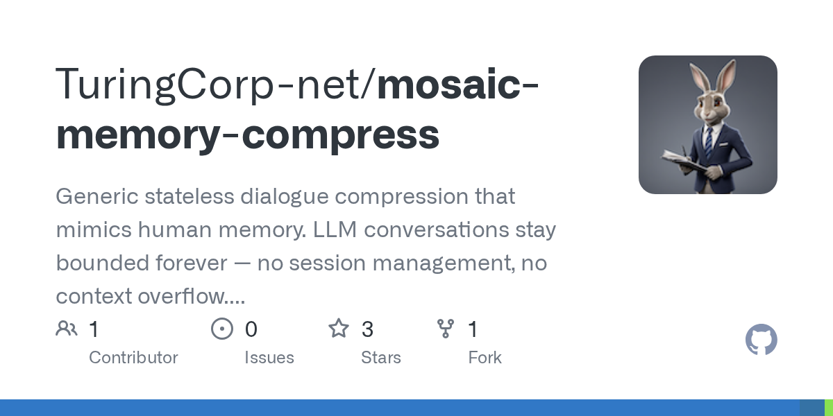 TuringCorp-net/mosaic-memory-compress Screenshot preview