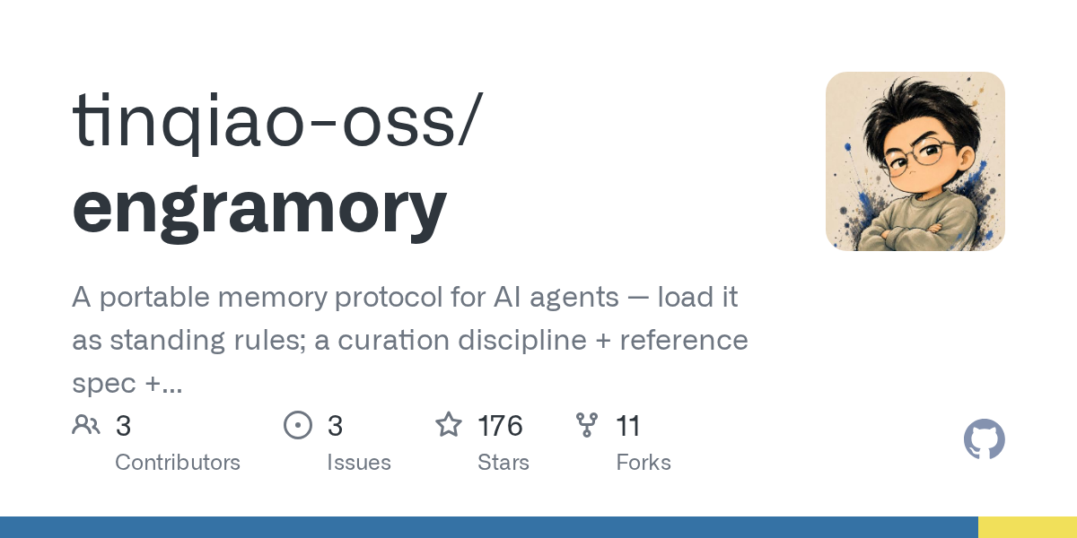 tinqiao-oss/engramory Screenshot preview