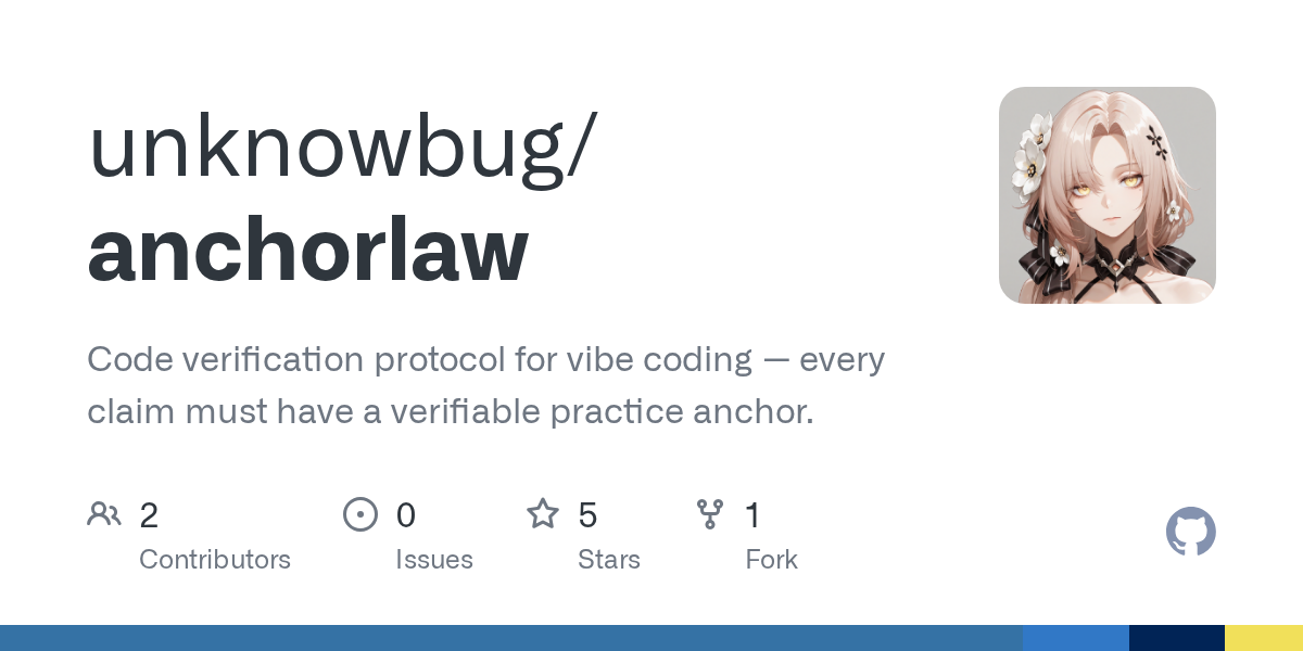 unknowbug/anchorlaw Screenshot preview