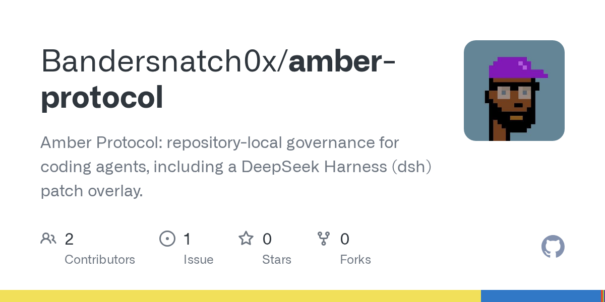 Bandersnatch0x/amber-protocol Screenshot preview