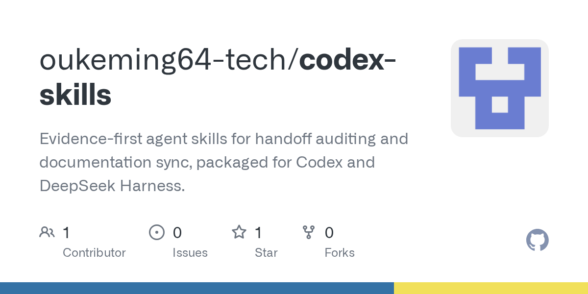 oukeming64-tech/codex-skills Screenshot preview