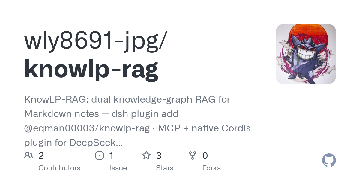 wly8691-jpg/knowlp-rag Screenshot preview