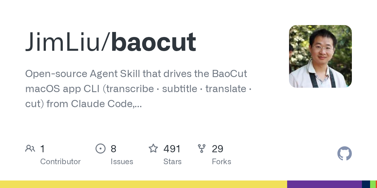 JimLiu/baocut Screenshot preview