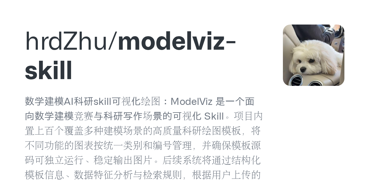 hrdZhu/modelviz-skill Screenshot preview