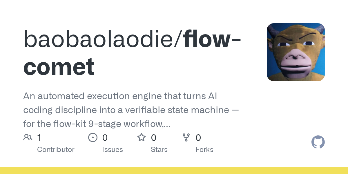 baobaolaodie/flow-comet Screenshot preview