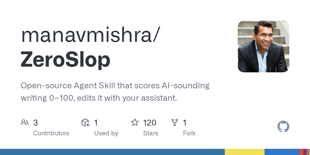 manavmishra/ZeroSlop Screenshot preview