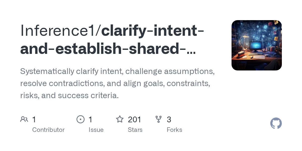 Inference1/clarify-intent-and-establish-shared-understanding Screenshot preview