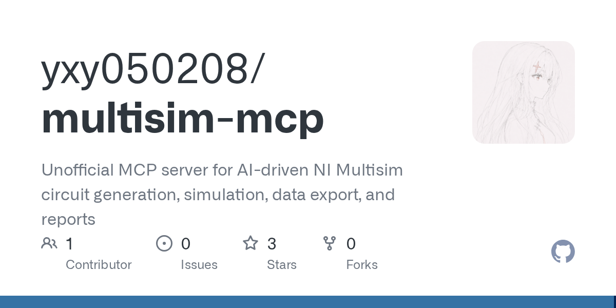 yxy050208/multisim-mcp Screenshot preview