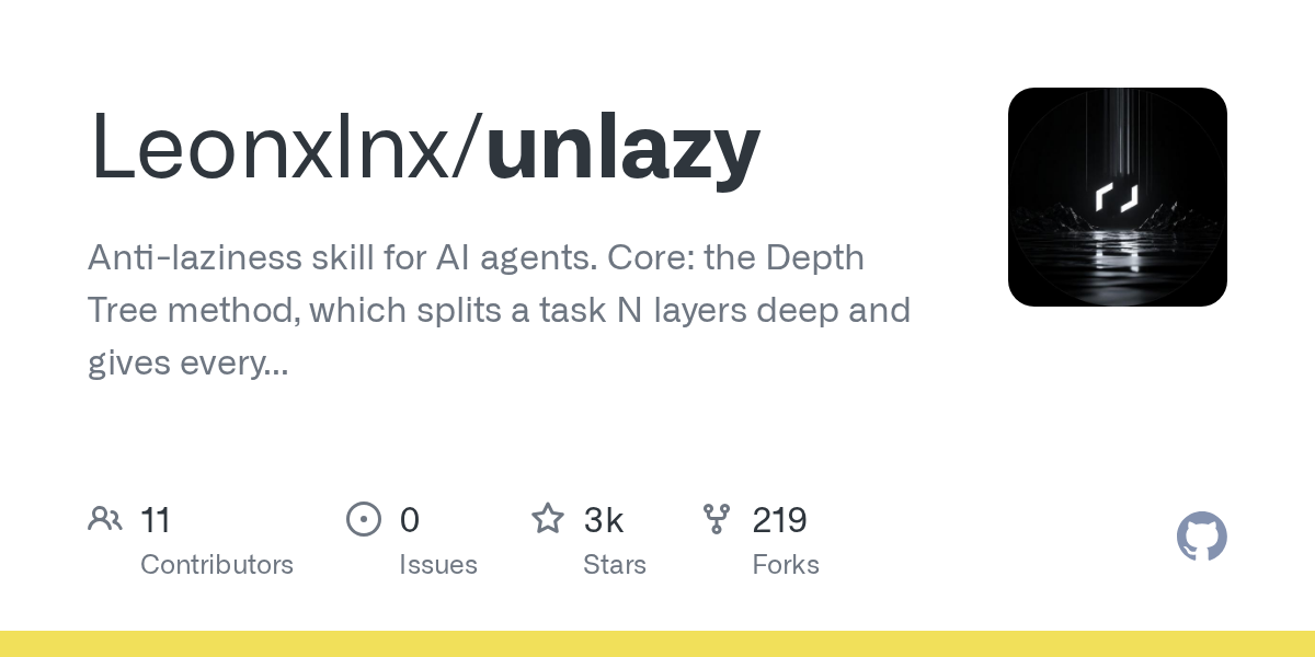 Leonxlnx/unlazy Screenshot preview