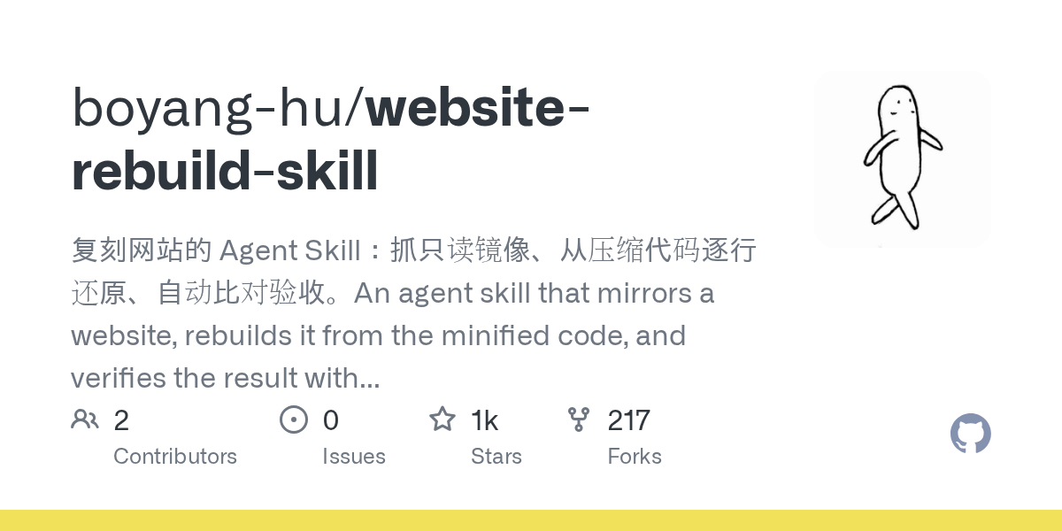 boyang-hu/website-rebuild-skill Screenshot preview