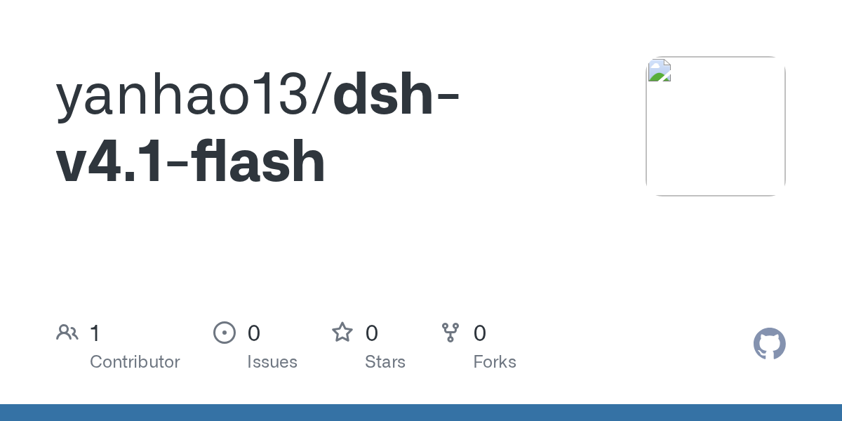 yanhao13/dsh-v4.1-flash Screenshot preview