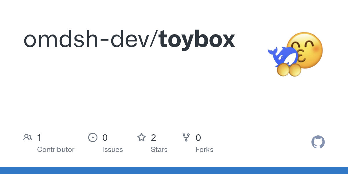 omdsh-dev/toybox Screenshot preview