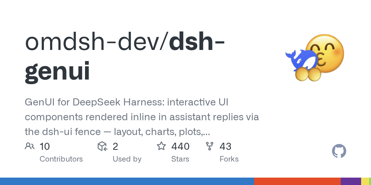 omdsh-dev/dsh-genui Screenshot preview