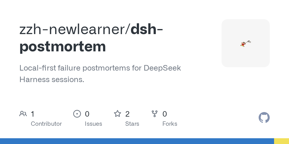 zzh-newlearner/dsh-postmortem Screenshot preview