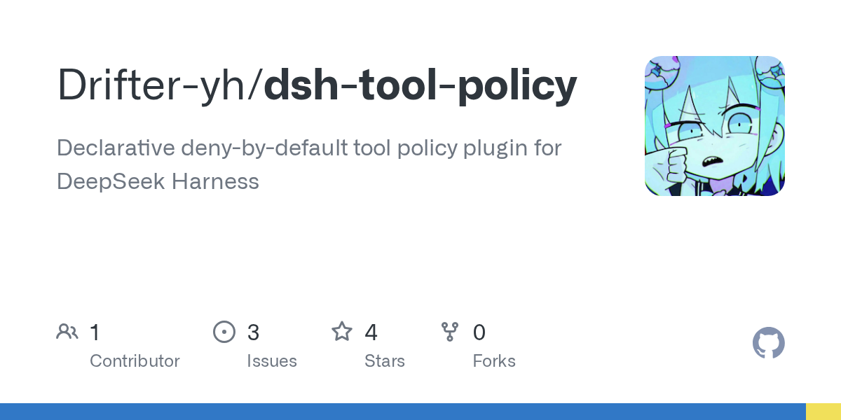 Drifter-yh/dsh-tool-policy Screenshot preview