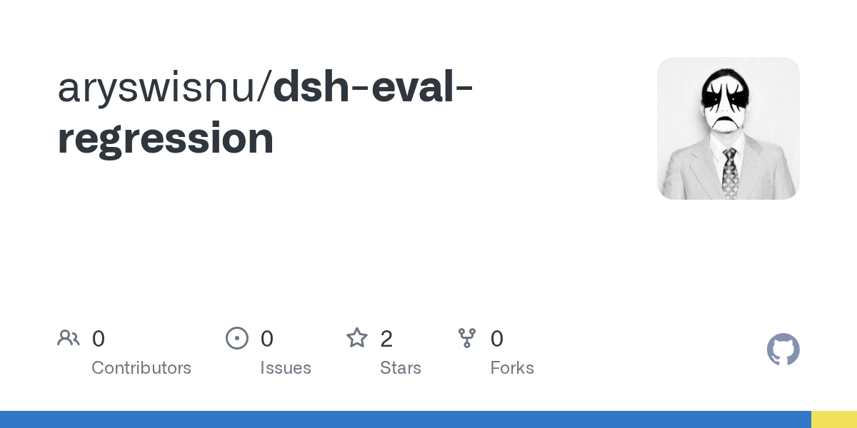 aryswisnu/dsh-eval-regression Screenshot preview