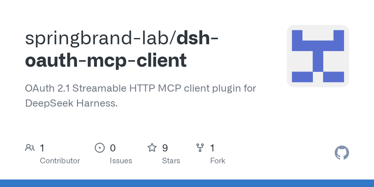 springbrand-lab/dsh-oauth-mcp-client Screenshot preview
