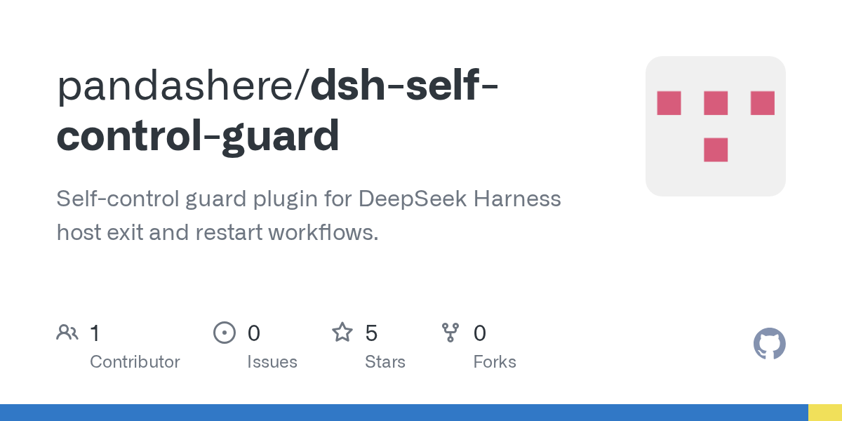 pandashere/dsh-self-control-guard Screenshot preview