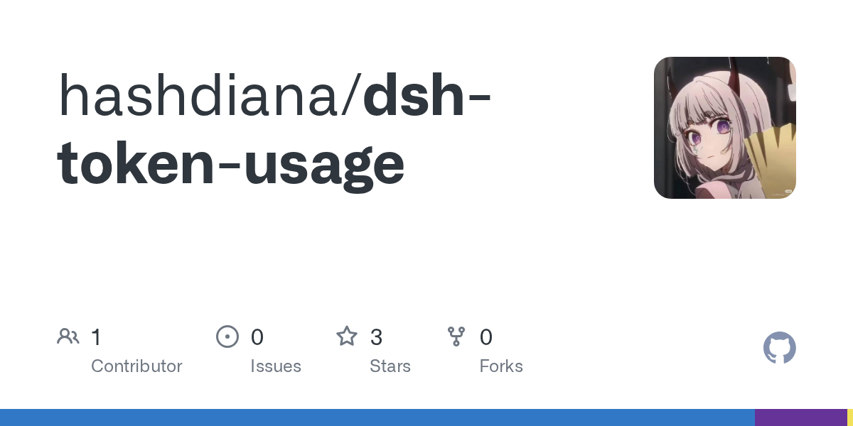 hashdiana/dsh-token-usage Screenshot preview