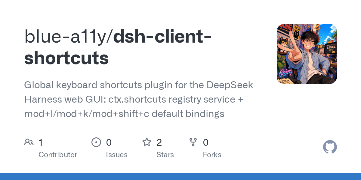 blue-a11y/dsh-client-shortcuts Screenshot preview