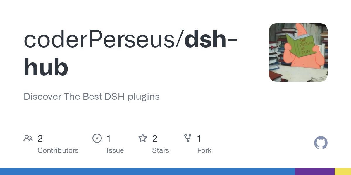 coderPerseus/dsh-hub Screenshot preview